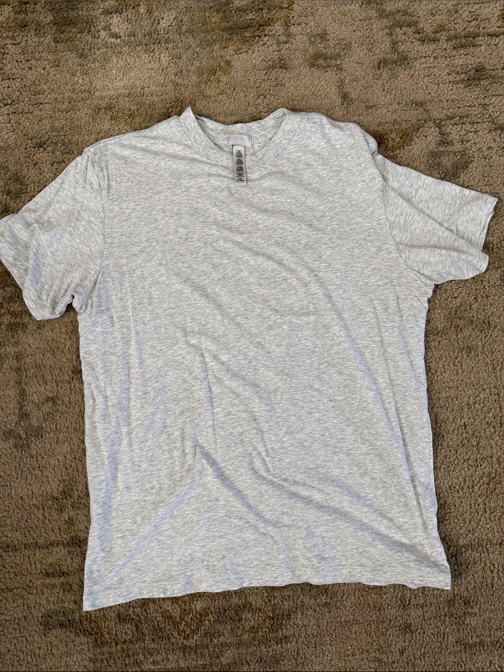 Skims Boyfriend Tee - Heather Grey